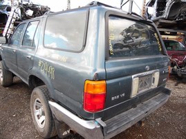 1993 TOYOTA 4RUNNER SR5 GREEN 3.0L MT 4WD Z19498